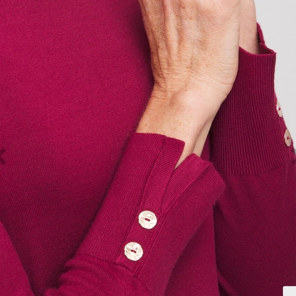 Chicos Long Sleeve Pullover Sweater - Picture 3 of 4